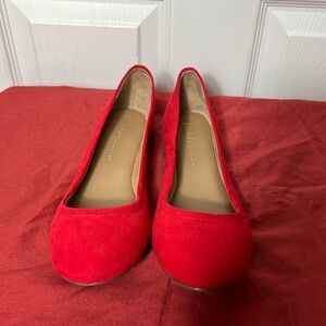 Rohb by Joyce Azria Red Flats 8.5 M